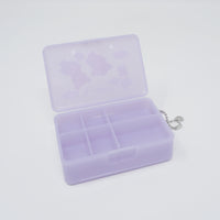 2024 Korilakkuma Purple Pill Case - Rilakkuma Cotton Candy Sky - San-X