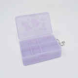 2024 Korilakkuma Purple Pill Case - Rilakkuma Cotton Candy Sky - San-X