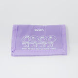 (No Tags) Purple Snoopy in Space Wallet - Peanuts