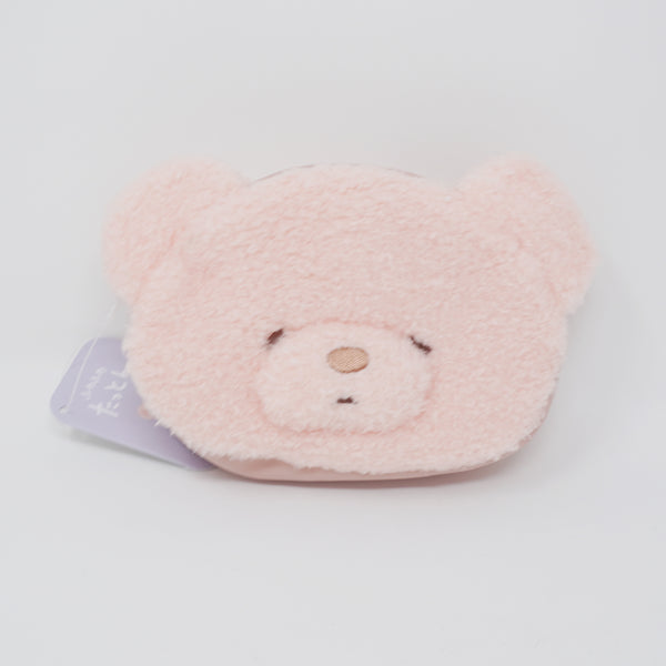 2024 Pink Bear Zipper Pouch - Fuwa Fuwa Tatton Sun Lemon