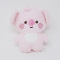 (No Tags) Koya S Pink Plush - BT21 Fuwa Fuwa Tatton - Sun Lemon