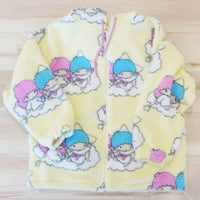 (No Tags) XL Little Twin Stars Sherpa Zip Up Hoodie - Sanrio