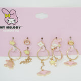 My Melody Mismatch Earring Set - Sanrio