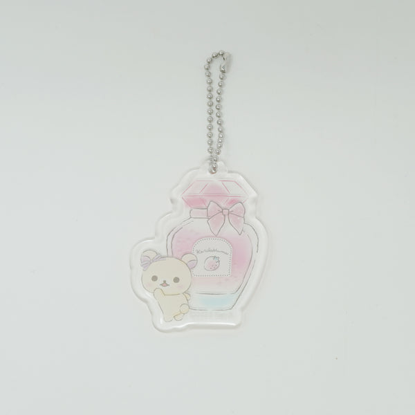 2023 Acrylic Keychain (Strawberry Perfume) - In the Mirror Korilakkuma - Rilakkuma - San-X