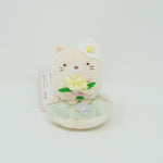 2023 Neko Flower Plush - Zassou & Fairies Garden Theme - Sumikkogurashi - San-X