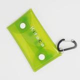 Kitaca Train Design Coin and Card Pouch Keychain - Japan