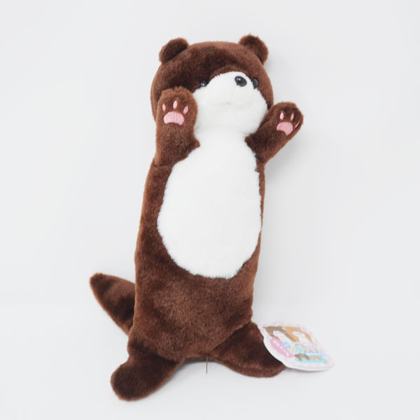 Otter-kun Dark Brown Plush - Hold Me! Otter-kun - Yell Japan