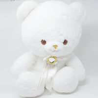 (No Tags) White Twinkle Bear Plush - Twinkle Hugs Friends Taito Limited - Yell Japan