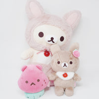 2024 Korilakkuma Bunny Plush Set - Korilakkuma's Strawberry Everyday Special Set Net Shop Limited - San-X