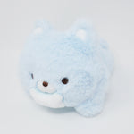 2025 Fuzzy Blue Wolf Lying Plush - Aokogu's Sleepover Rilakkuma - San-X