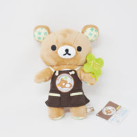 2023 Rilakkuma Store Worker with Clover Plush - 15th Anniversary Rilakkuma Store Limited - San-X