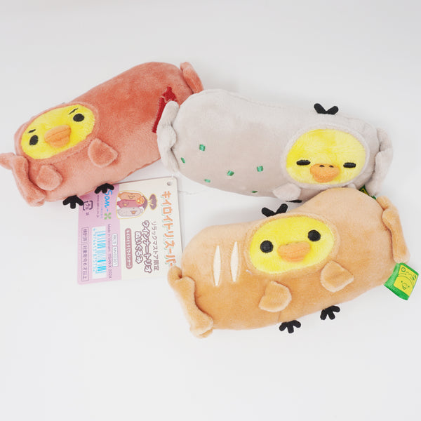 Kiiroitori Sausage Trio Plush Set - Kiiroitori Supermarket Rilakkuma Store Limited - San-X