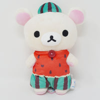 2022 Korilakkuma Watermelon Plush - Mahoroba Minds Miura & Korilakkuma Room Limited - Rilakkuma San-X