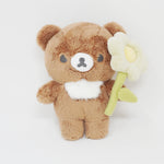 2025 Chairoikoguma Plush - BASIC RILAKKUMA Flower - San-X