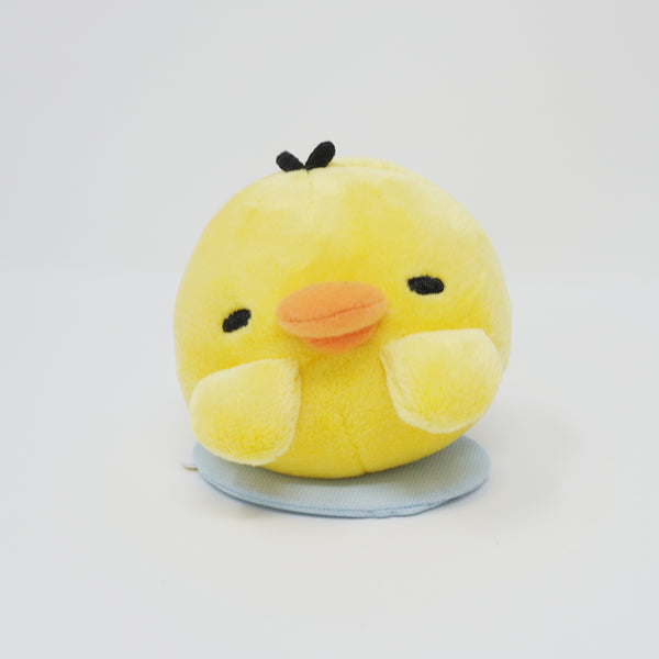 2024 Kiiroitori Sticky Magnet Sitting Plush - Lazy Series Rilakkuma - San-X