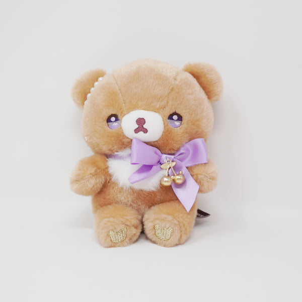 (No Tags) Shining Cherry Jewel Chairoikoguma Plush - San-X Original - Rilakkuma