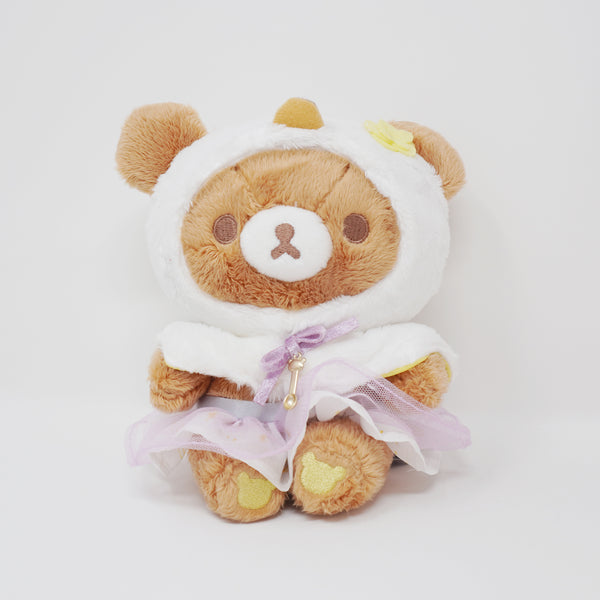 (No Tags) Swan Chairoikoguma Plush - San-X Original - Rilakkuma