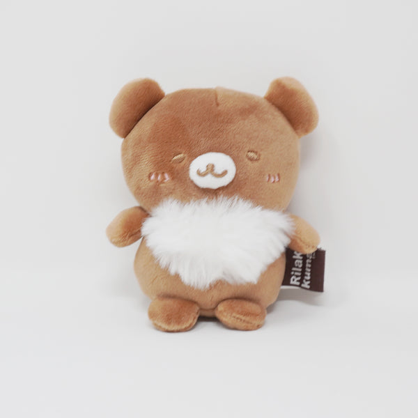 (No Tags) Honyagurumi Mochi Chairoikoguma Plush - San-X Original - Rilakkuma