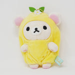 (No Tags) 2015 Korilakkuma Lemon Plush Keychain - Rilakkuma Store Limited - San-X