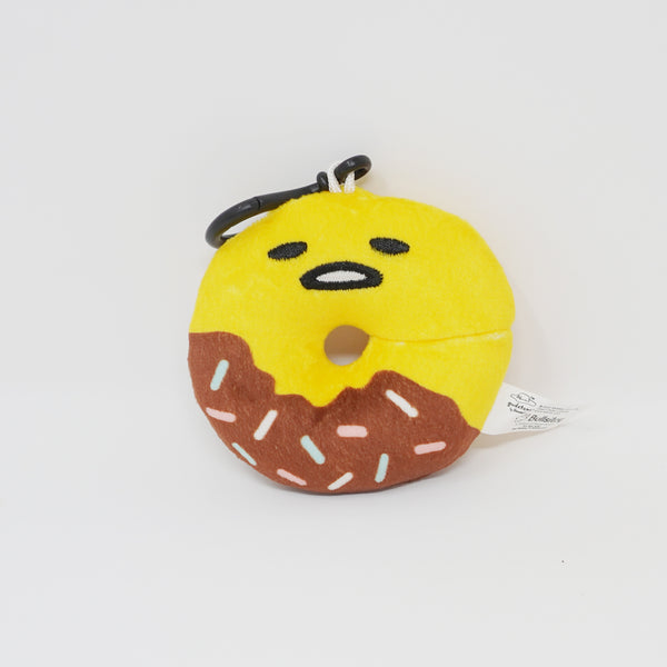 (No Tags) Gudetama Donut Plush Keychain - Sanrio