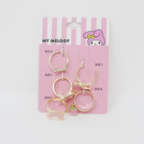 My Melody Heart Strawberry Ring Set - Sanrio