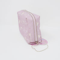 2020 Korilakkuma Bunny Zipper Cosmetic Pouch - Korilakkuma and Rabbit Tea Time Theme - Rilakkuma - San-X
