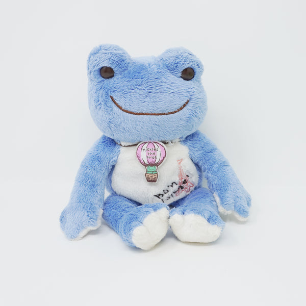 (No Tags) Blue Pickles the Frog Plush - Bon Voyage Event Limited - Nakajima