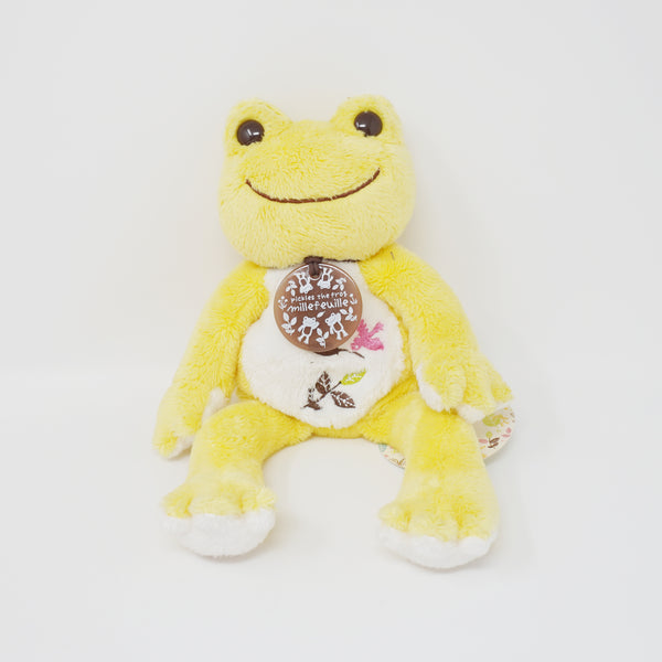 2012 Yellow Citron Pickles Plush - Mille-feuille Series Pickles the Frog - Nakajima