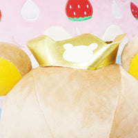 2008 Sweets House Plush Cushion & Rilakkuma with Crown Set - Rilakkuma 5th Anniversary - San-X