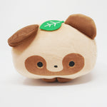 Raccoon Tanuki Mochi Stacking Plush - Coro Coro Life Mochifuwa - Yell Japan