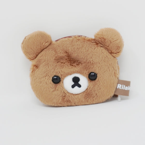 2023 Chairoikoguma Plush Coin Case Pouch - Rilakkuma - San-X