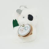 White Koko Koala Plush Bag Charm 6" Keychain