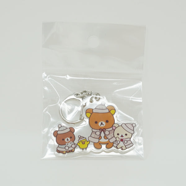 2025 Honey Forest Christmas Acrylic Keychain - Rilakkuma Store Limited Gift - San-X