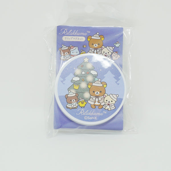 2025 Honey Forest Christmas Clip Magnet - Rilakkuma Store Limited - San-X