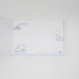 Petit Kuma Bear Cloud Life Mini Notepad - Kamio Japan