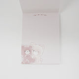 Tarochans Kumataro & Kumajiro Bear Hug Mini Notepad - Crux Japan
