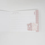 Tarochans Kumataro & Kumajiro Bear Hug Mini Notepad - Crux Japan