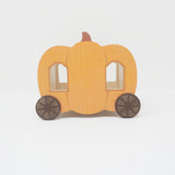 2025 Pumpkin Halloween Wooden Display - Natural Kitchen Japan