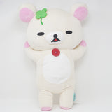 Korilakkuma Laying Down Four Leaf Clover Licensed Plush - San-X