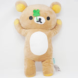 Rilakkuma Laying Down Four Leaf Clover Licensed Plush - San-X