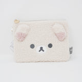 2025 Korilakkuma Moco Moco Flat Pouch - BASIC RILAKKUMA BOA ITEMS - San-X