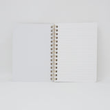 A6 Twin Ring Notebook B Ruled Strawberry