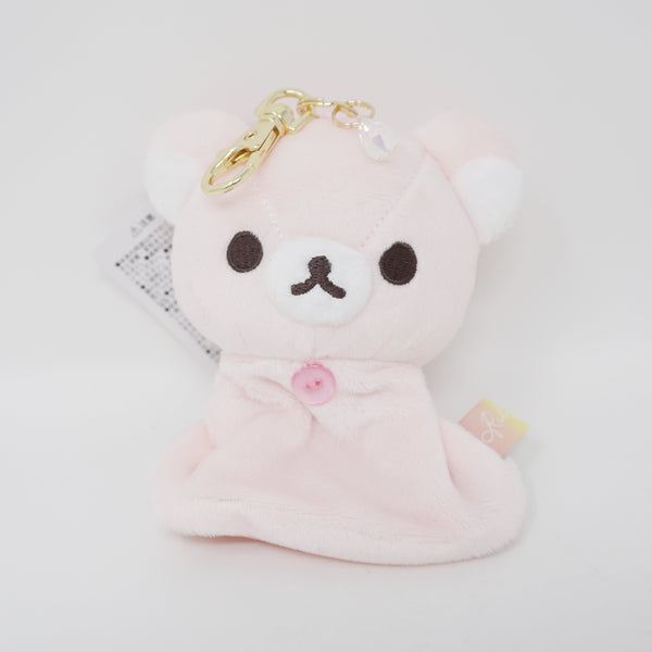 ・✽:.｡..｡.:+タムタム系 子グマくん・✽:.｡..｡.:+・ﾟ 2025 Korilakkuma Reel Key Cover Plush Keychain - Rainy Sunny Day