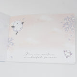 Shimaenaga Snow Birds Sunrise Mini Notepad - Crux Japan
