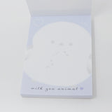 With You Bird Shimaenaga Mini Notepad - Kamio Japan