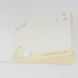 Shimaenaga Little Birds Mokoko Kotori Mini Notepad - Crux Japan