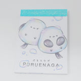 Shimaenaga Bubbles Snow Bird Mini Notepad - Crux Japan