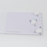 Shimaenaga Bubbles Snow Bird Mini Notepad - Crux Japan