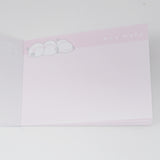 Snow Birds Stack Shimaenaga Mini Notepad - Kamio Japan