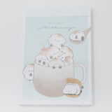 Shimaenaga Bird Punipuni Mini Notepad - Crux Japan